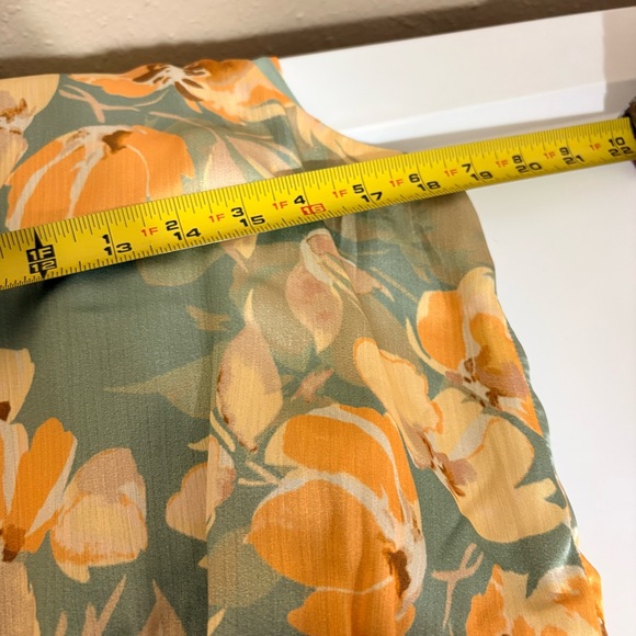 Coldwater Creek brand NWOT sleeveless floral lined dress. - Picture 7 of 10